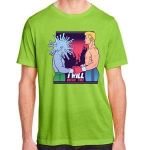 I Will Break You Boxing Virus Adult ChromaSoft Performance T-Shirt