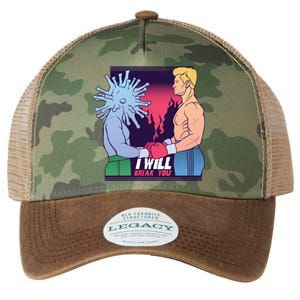 I Will Break You Boxing Virus Legacy Tie Dye Trucker Hat