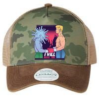 I Will Break You Boxing Virus Legacy Tie Dye Trucker Hat