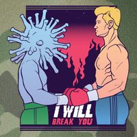 I Will Break You Boxing Virus Legacy Tie Dye Trucker Hat