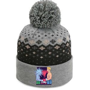 I Will Break You Boxing Virus The Baniff Cuffed Pom Beanie