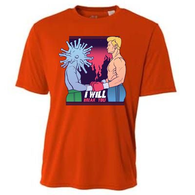 I Will Break You Boxing Virus Cooling Performance Crew T-Shirt