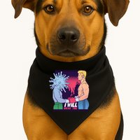 I Will Break You Boxing Virus USA-Made Doggie Bandana