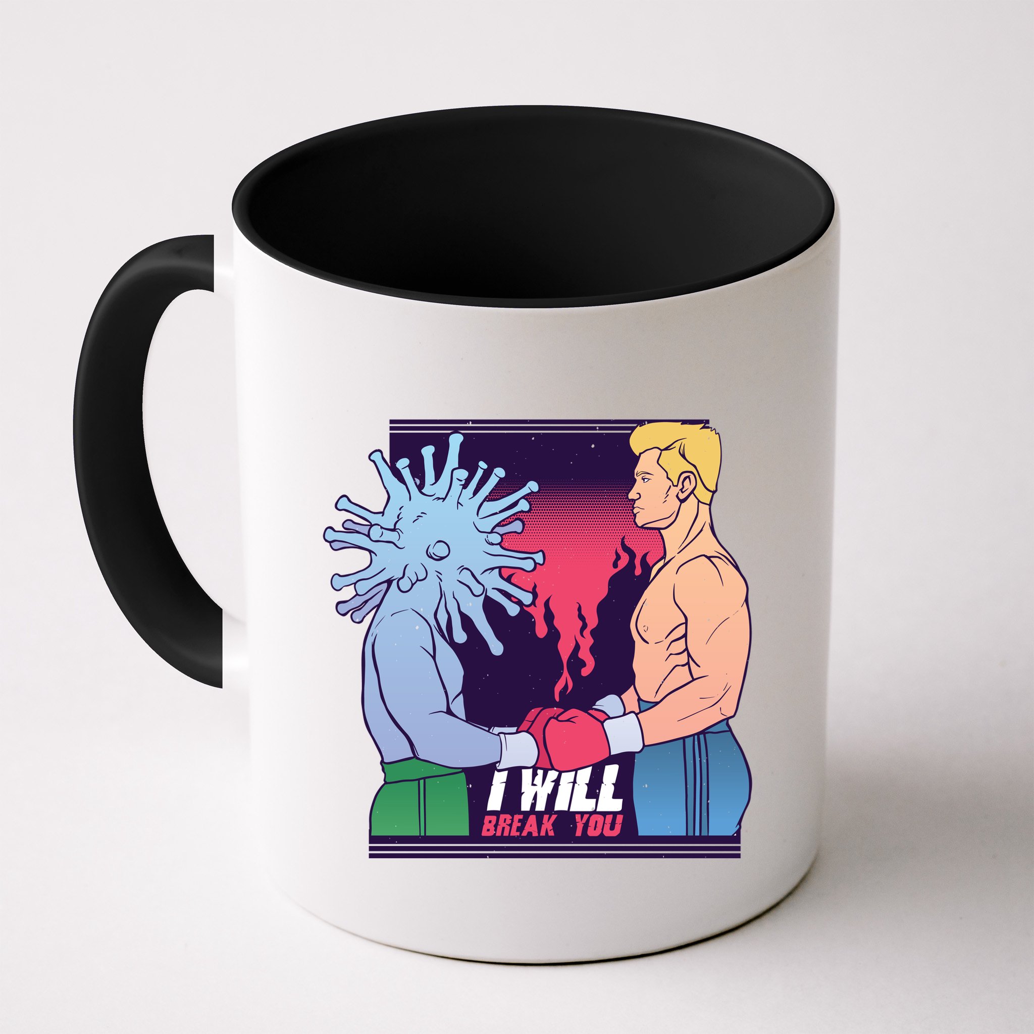 I Will Break You Boxing Virus Mug