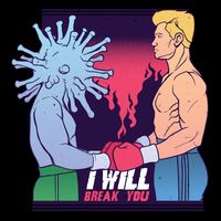 I Will Break You Boxing Virus 16 in Basic Backpack