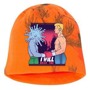 I Will Break You Boxing Virus Kati - Camo Knit Beanie