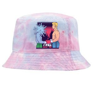 I Will Break You Boxing Virus Tie-Dyed Bucket Hat