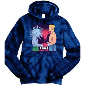 I Will Break You Boxing Virus Tie Dye Hoodie