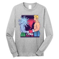 I Will Break You Boxing Virus Long Sleeve Shirt