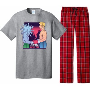 I Will Break You Boxing Virus Pajama Set