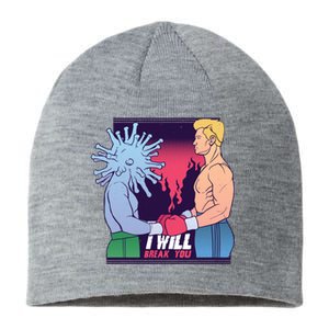 I Will Break You Boxing Virus Sustainable Beanie