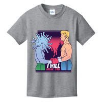 I Will Break You Boxing Virus Kids T-Shirt