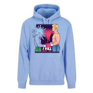 I Will Break You Boxing Virus Unisex Surf Hoodie