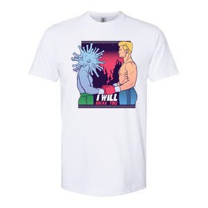 I Will Break You Boxing Virus Softstyle CVC T-Shirt