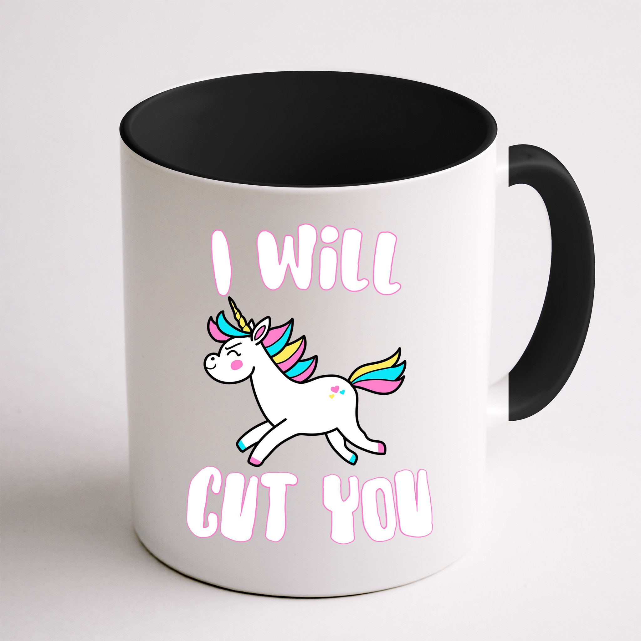 I Will Cut You Stabby Unicorn Mug