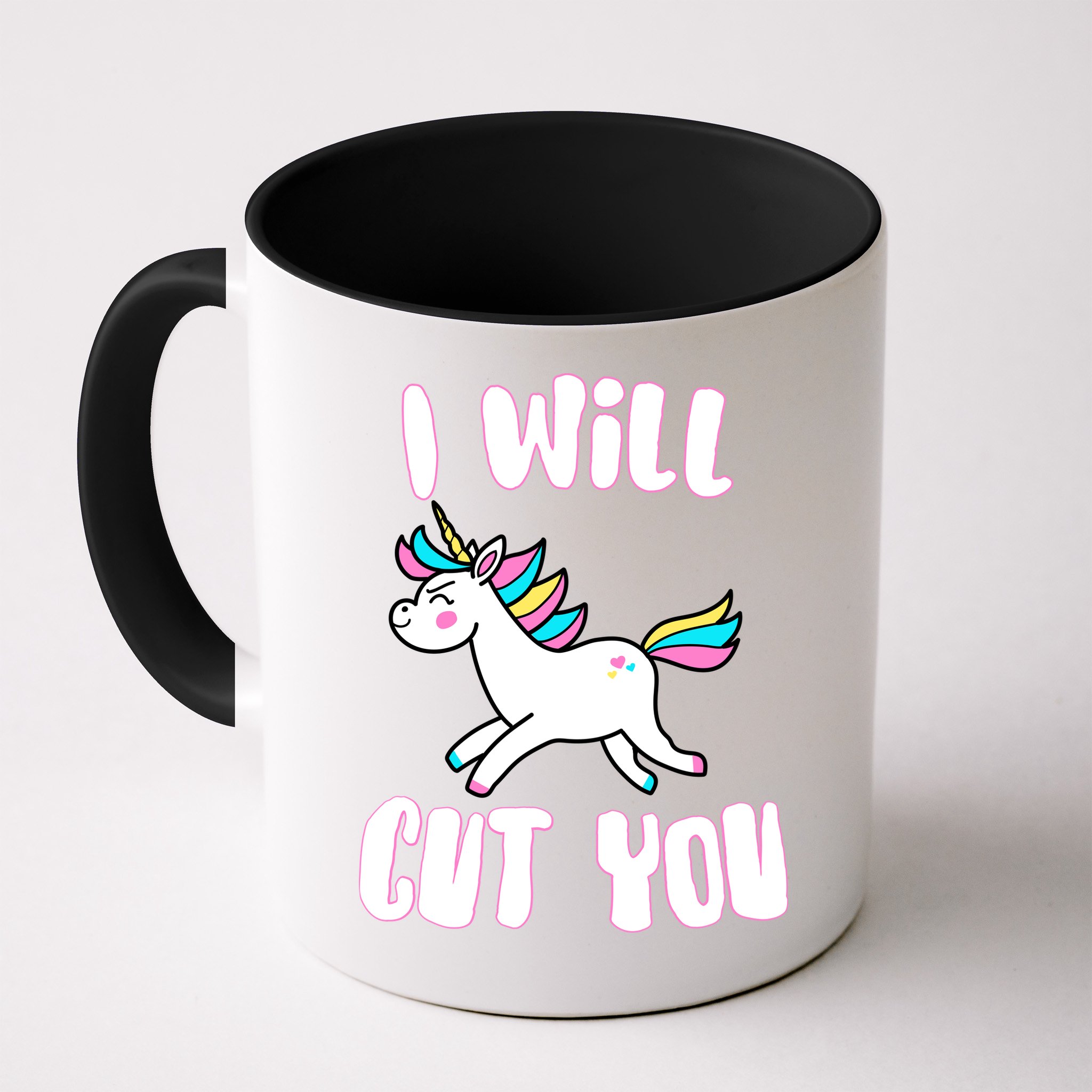 I Will Cut You Stabby Unicorn Mug