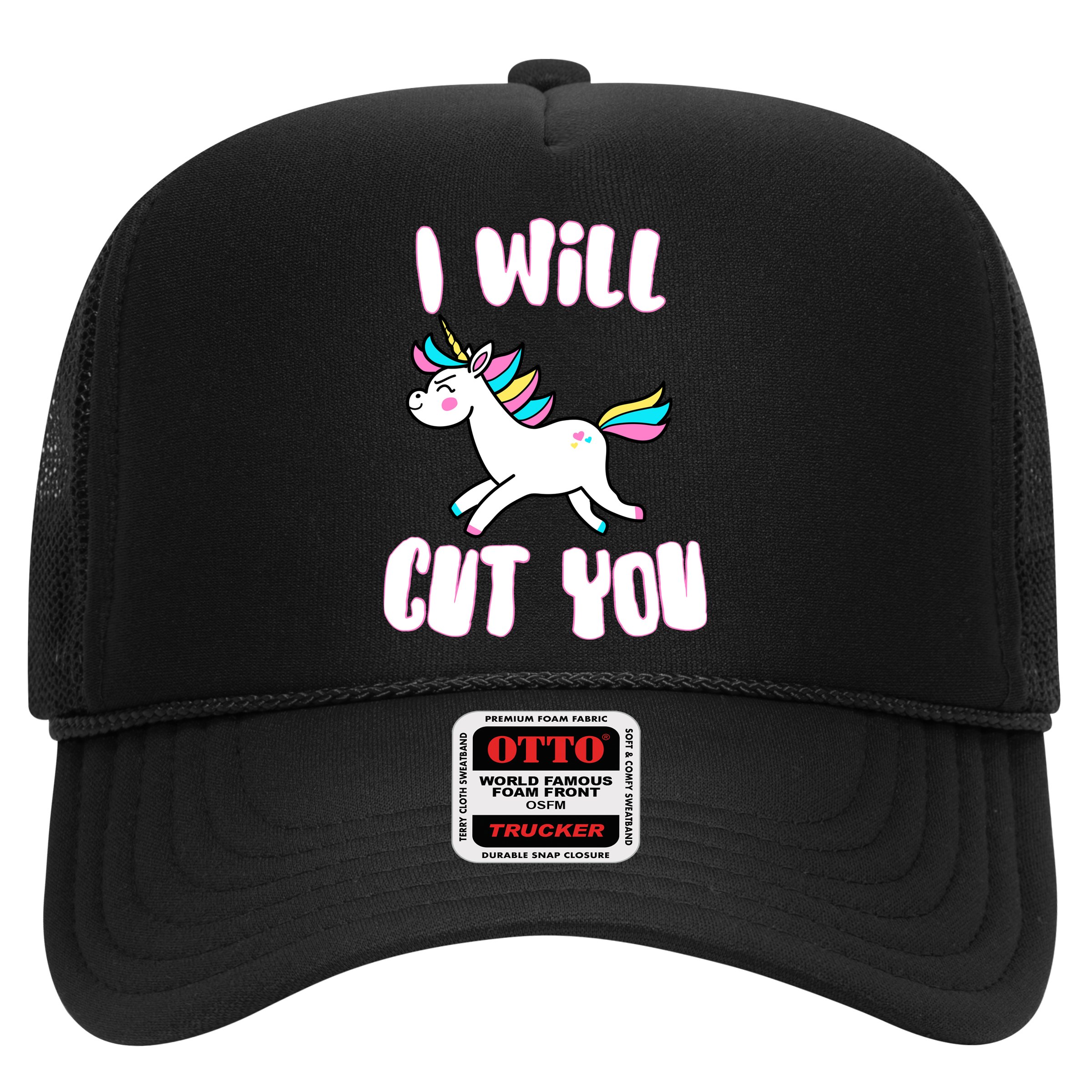 I Will Cut You Stabby Unicorn Hat