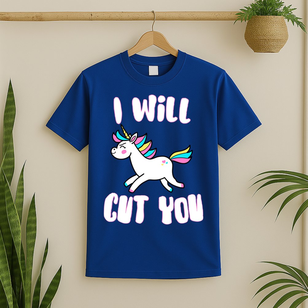 I Will Cut You Stabby Unicorn T-Shirt