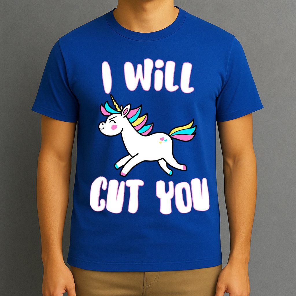 I Will Cut You Stabby Unicorn T-Shirt