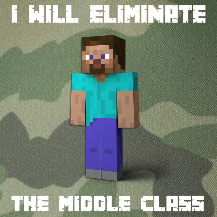 I Will Eliminate The Middle Class Legacy Tie Dye Trucker Hat