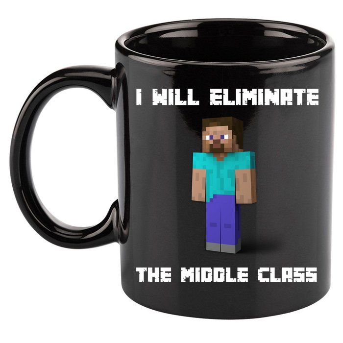 I Will Eliminate The Middle Class 11oz C Handle Ceramic Mug