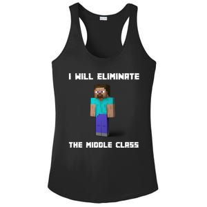 I Will Eliminate The Middle Class Ladies PosiCharge Competitor Racerback Tank