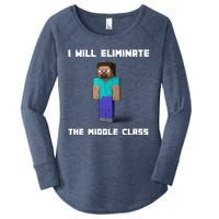 I Will Eliminate The Middle Class Women's Perfect Tri Tunic Long Sleeve Shirt