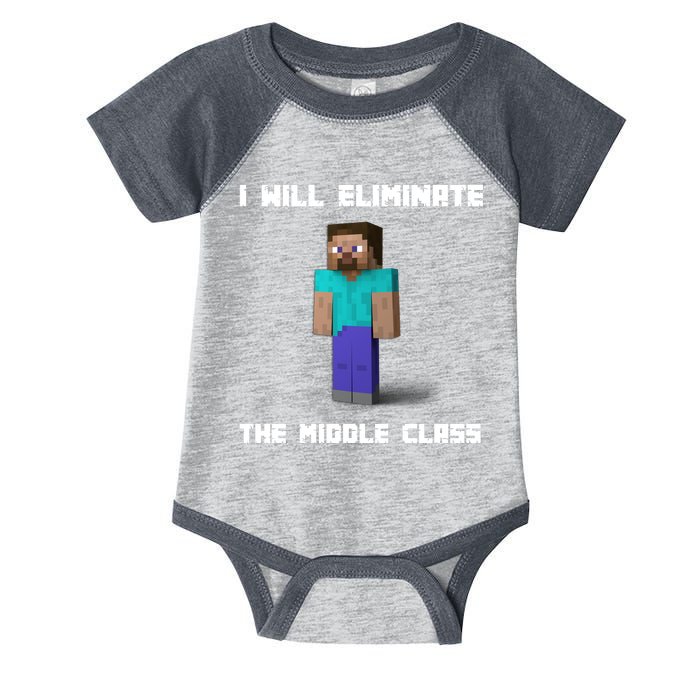 I Will Eliminate The Middle Class Infant Baby Jersey Bodysuit