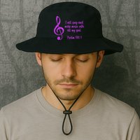 I Will Sing And Make Music With All My Soul Bucket Hat