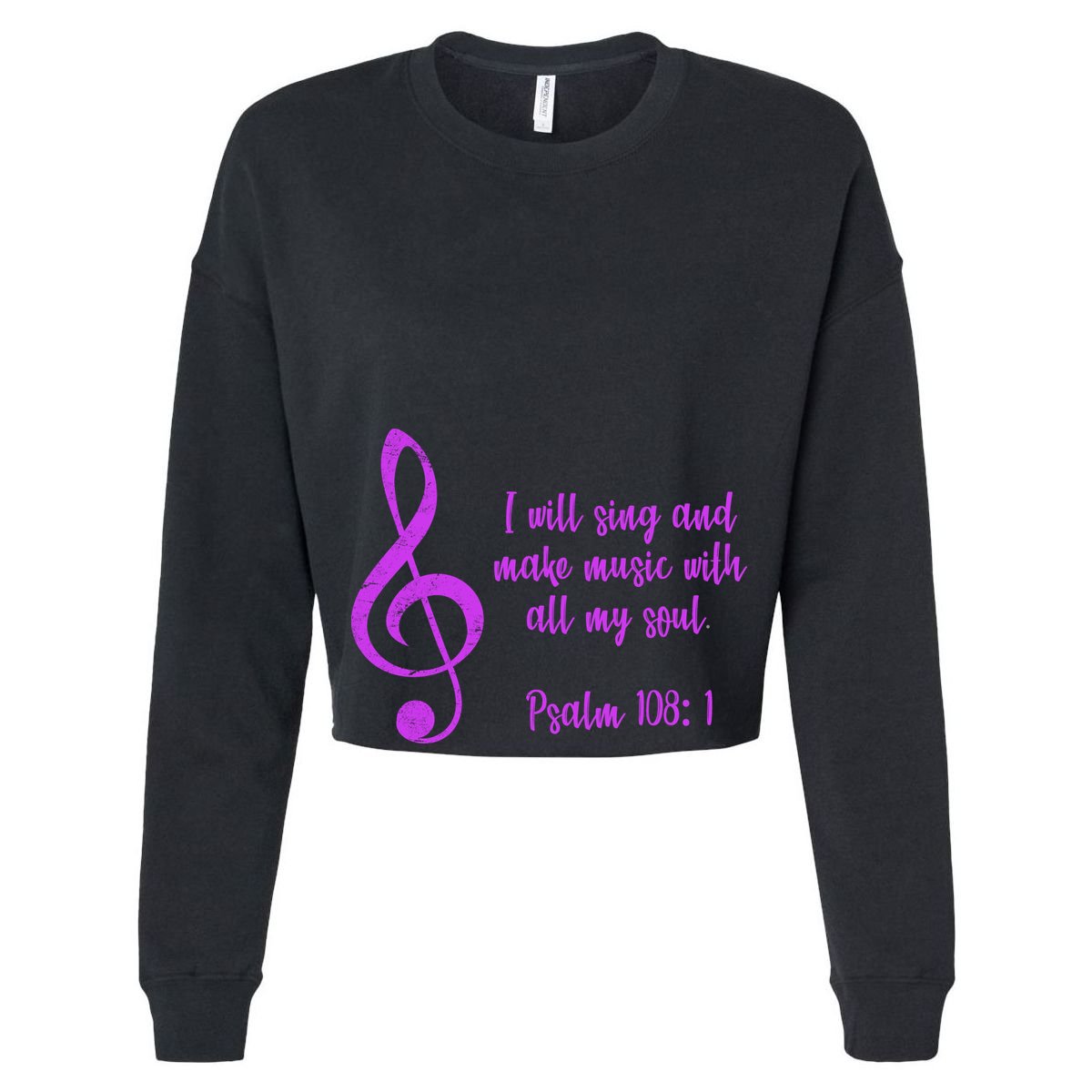 I Will Sing And Make Music With All My Soul Kids Hoodie