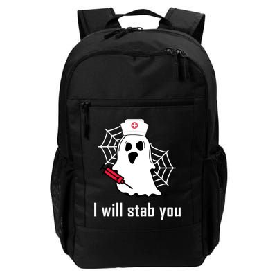 I Will Stab You Ghost Nurse Daily Commute Backpack