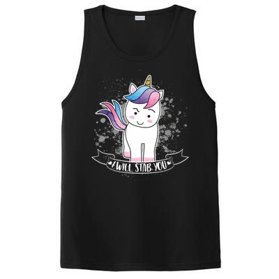 I Will Stab You Unicorn PosiCharge Competitor Tank