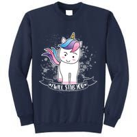 I Will Stab You Unicorn Sweatshirt