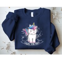 I Will Stab You Unicorn Sweatshirt