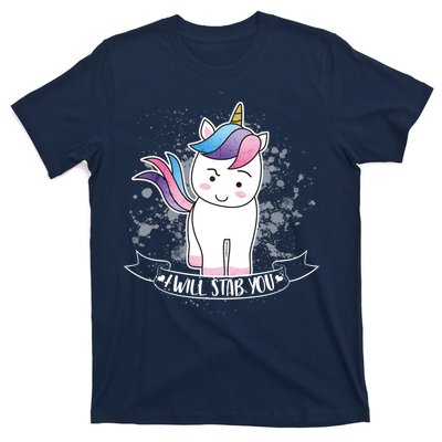 I Will Stab You Unicorn T-Shirt