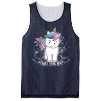 I Will Stab You Unicorn Mesh Reversible Basketball Jersey Tank