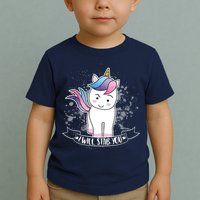 I Will Stab You Unicorn Toddler T-Shirt