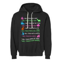 I Will Teach Everywhere Garment-Dyed Fleece Hoodie