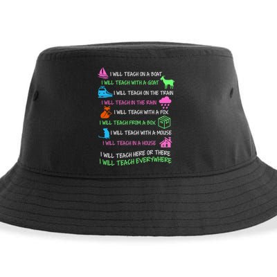 I Will Teach Everywhere Sustainable Bucket Hat