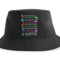 I Will Teach Everywhere Sustainable Bucket Hat