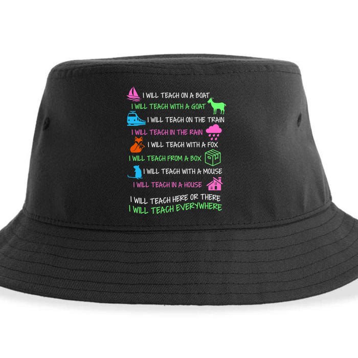 I Will Teach Everywhere Sustainable Bucket Hat