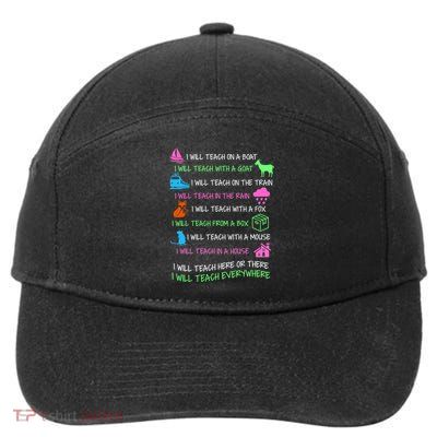 I Will Teach Everywhere 7-Panel Snapback Hat