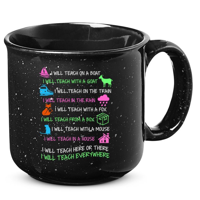 I Will Teach Everywhere 15oz Campfire Ceramic Mug