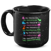 I Will Teach Everywhere 15oz Campfire Ceramic Mug