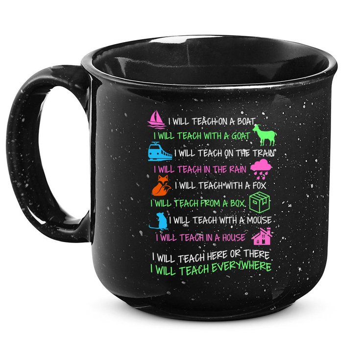 I Will Teach Everywhere 15oz Campfire Ceramic Mug