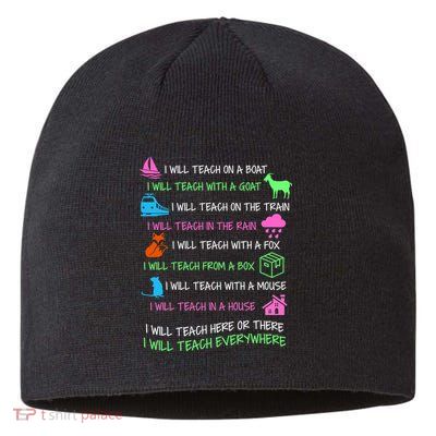 I Will Teach Everywhere Sustainable Beanie