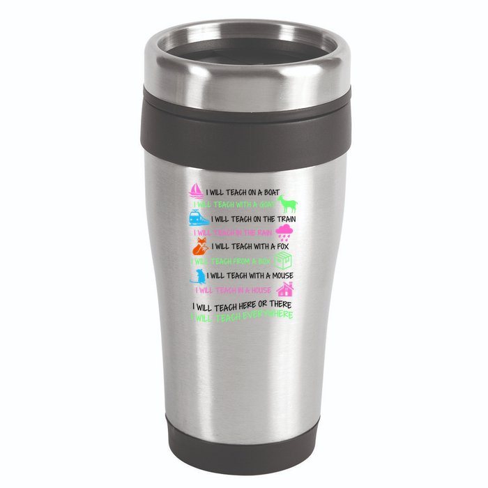 I Will Teach Everywhere 16oz Travel Tumbler