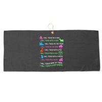 I Will Teach Everywhere Large Microfiber Waffle Golf Towel