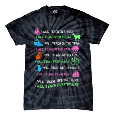 I Will Teach Everywhere Tie-Dye T-Shirt