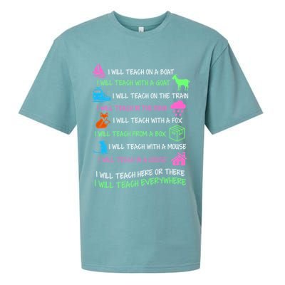 I Will Teach Everywhere Sueded Cloud Jersey T-Shirt